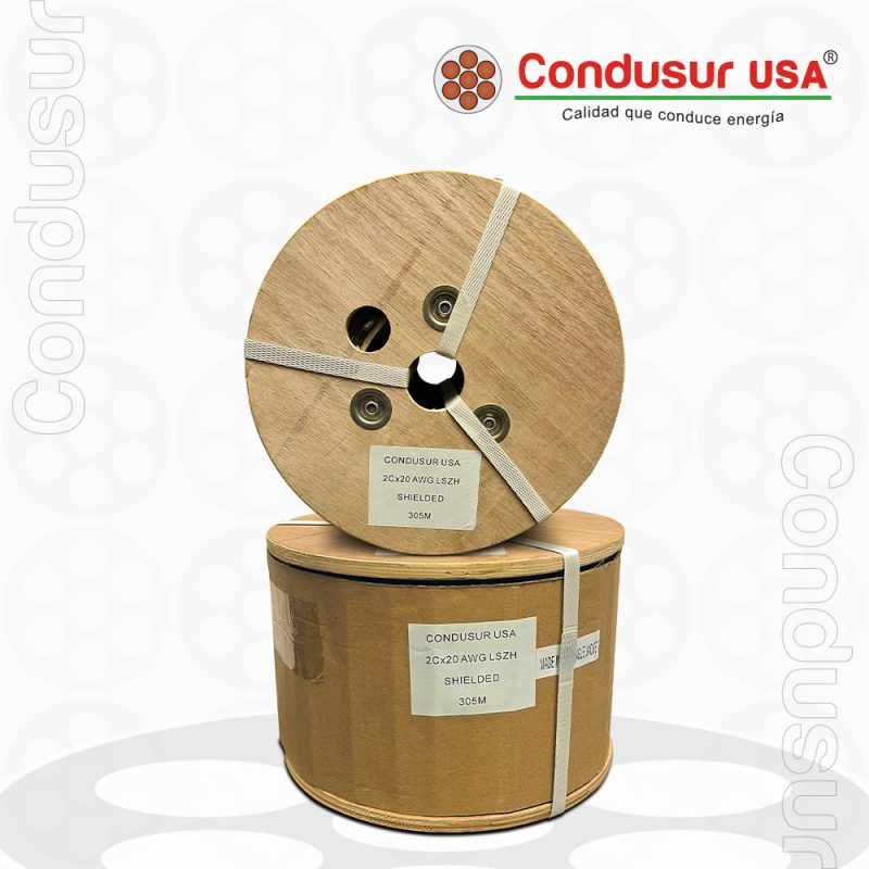 CABLE INSTRUMENTACIÓN 2X20 AWG APANTALLADO