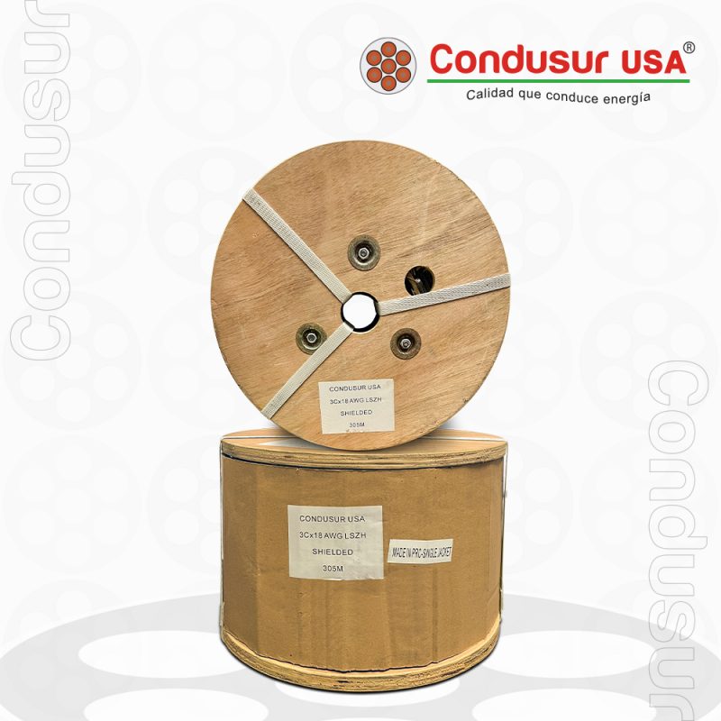 CABLE INSTRUMENTACIÓN 3X18 AWG APANTALLADO