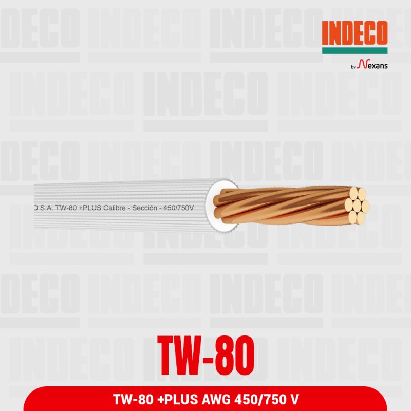 Cable TW 80 Blanco