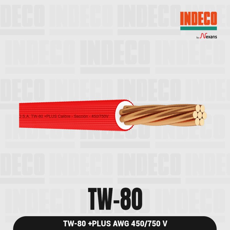 Cable TW-80 / Rojo