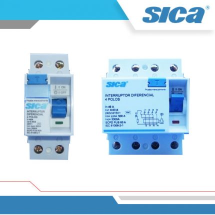DIFERENCIALES SICALIMIT – DIN 240/415VCA